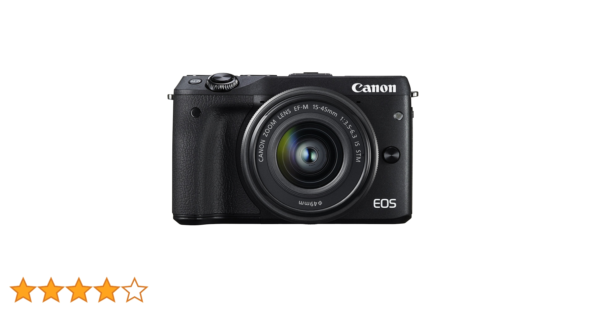 Amazon | Canon ミラーレス一眼カメラ EOS M3 レンズキット(ブラック